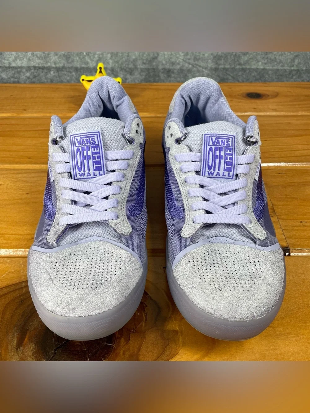 Vans EVDNT UltimateWaffle Mens 7 Womens 8.5 Lavender Purple Skate Shoes Sneakers
